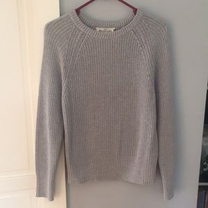 H&M Grey Crew Neck Sweater